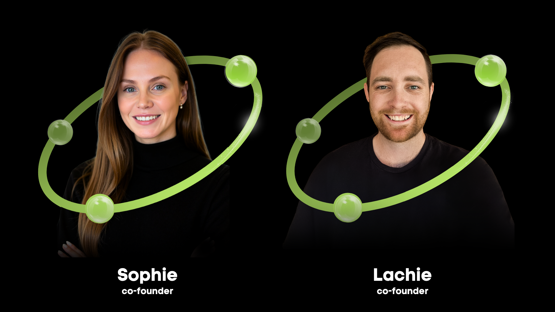 Sophie and Lachie, co-founders of adiverse