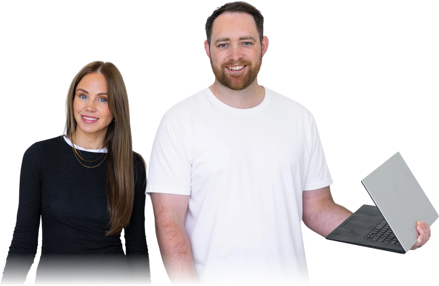 Lachie and Sophie, co-founders of adiverse