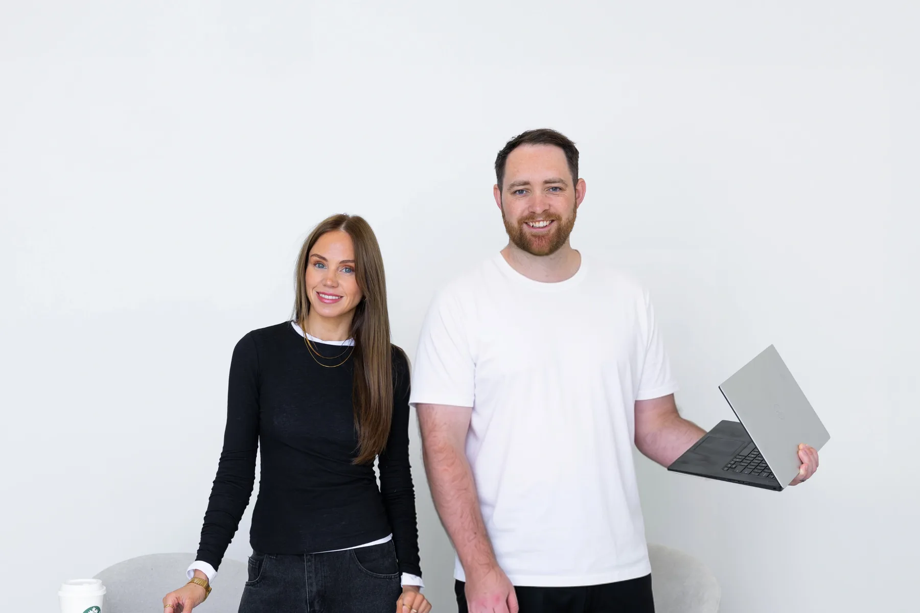 Lachie and Sophie, co-founders of adiverse